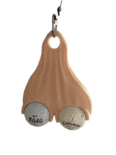 Printed novelty golf ball - printed,